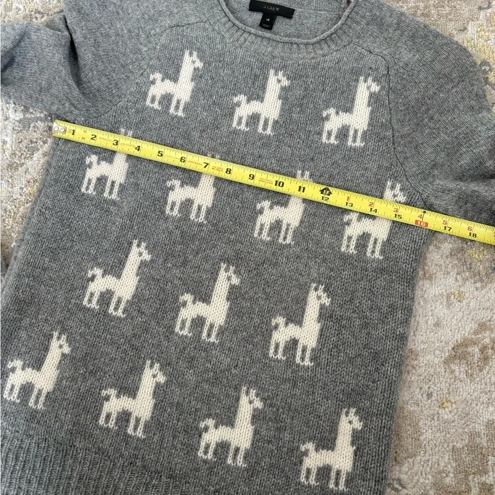J. Crew Wool LLama Sweater